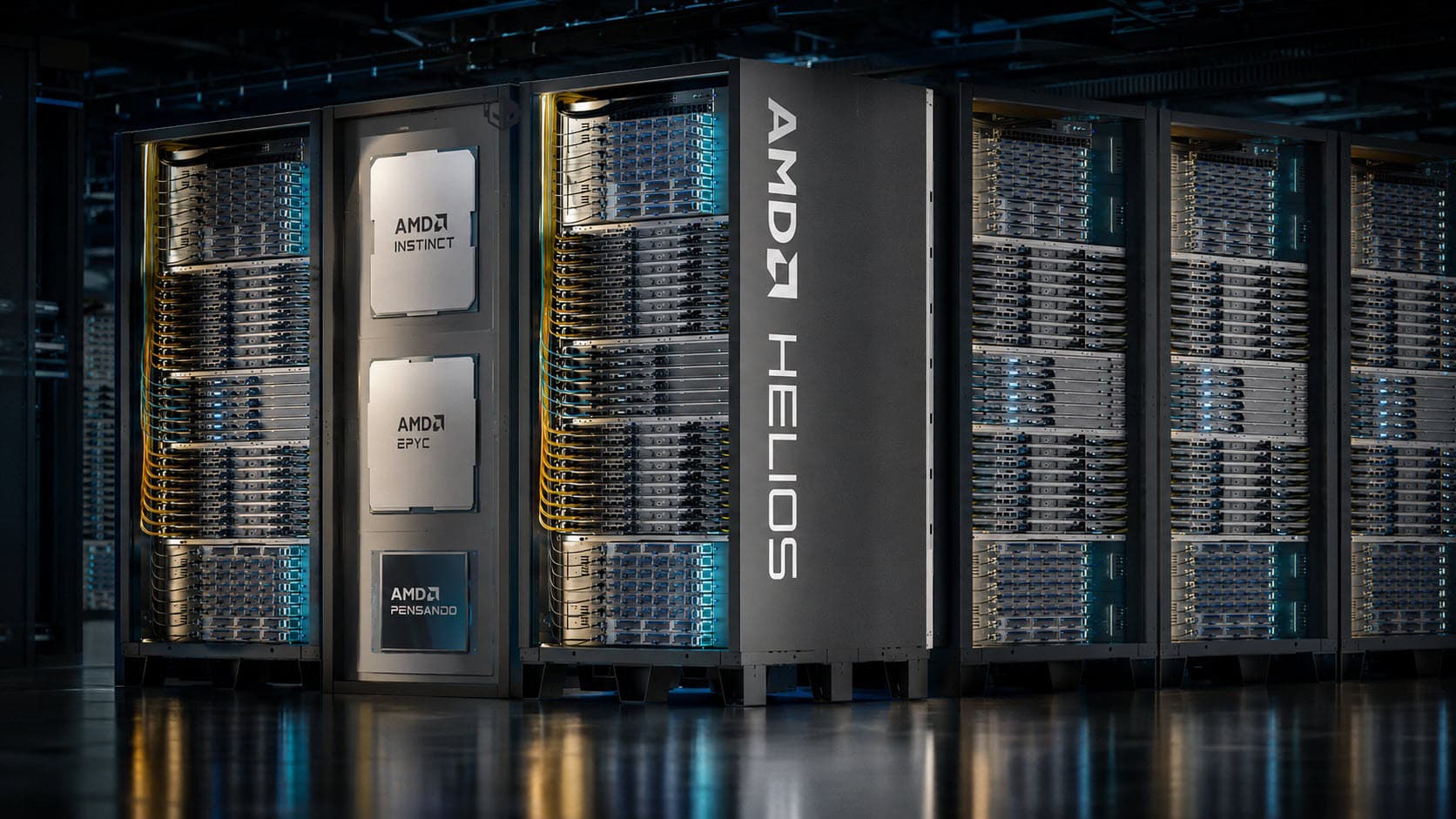 AMD Unveils Helios Rack-Scale AI Platform and Partners with Cerebras