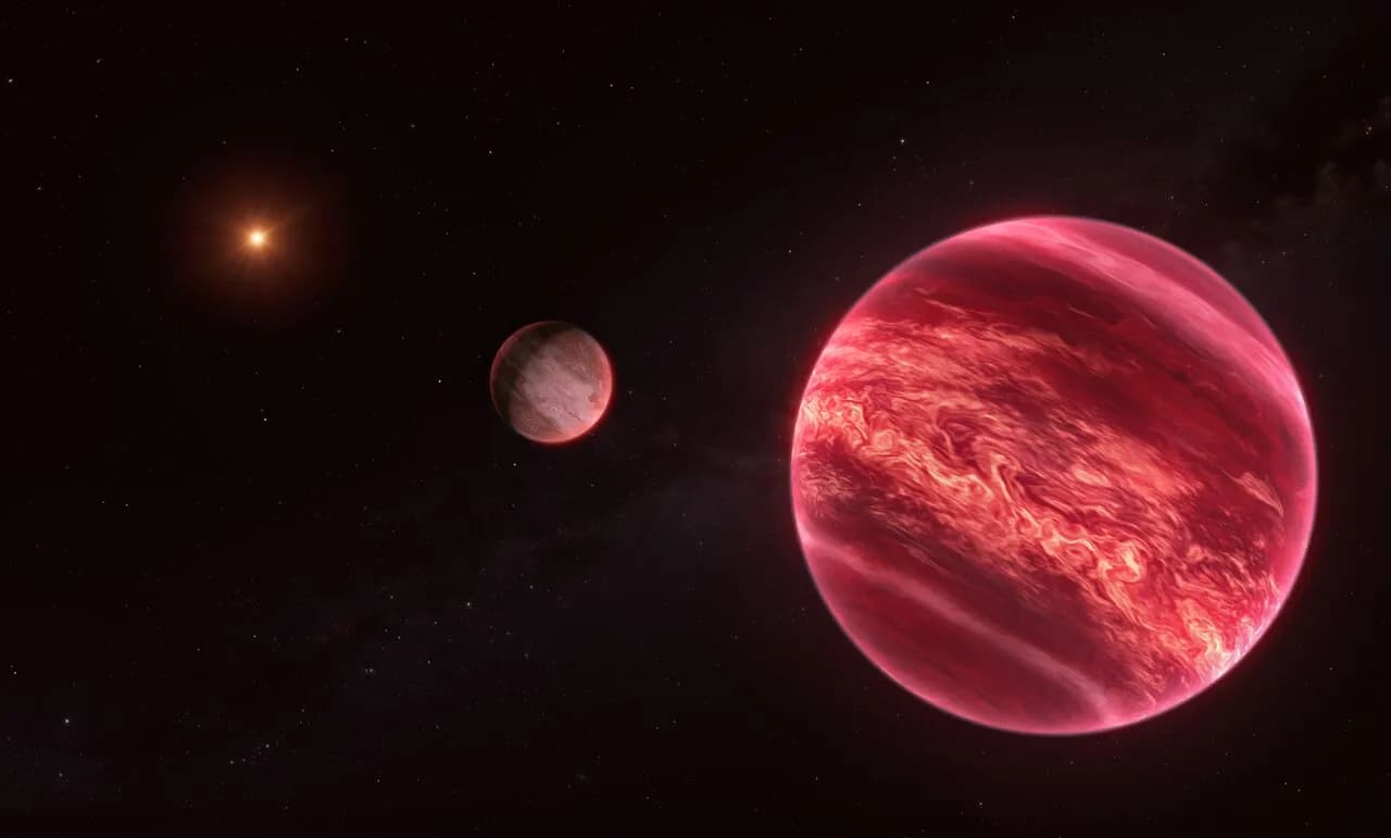 Astronomers Detect First Potential Exosatellite Orbiting Distant Brown Dwarf