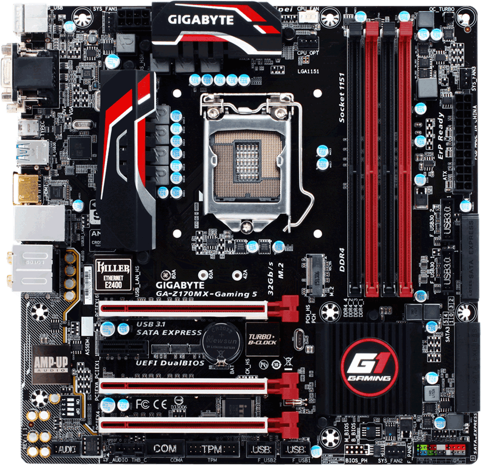Gigabyte GA-Z170MX-Gaming 5 Rev. 1.1